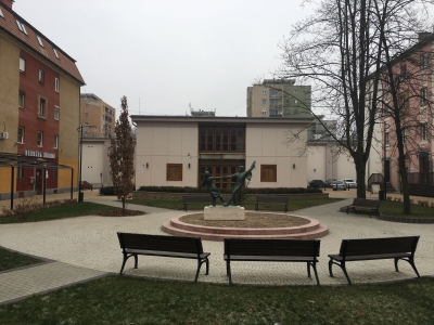 Kazincbarcikai Eventhouse, former Cinema building - Exterior facade reconstruction, Local protected building